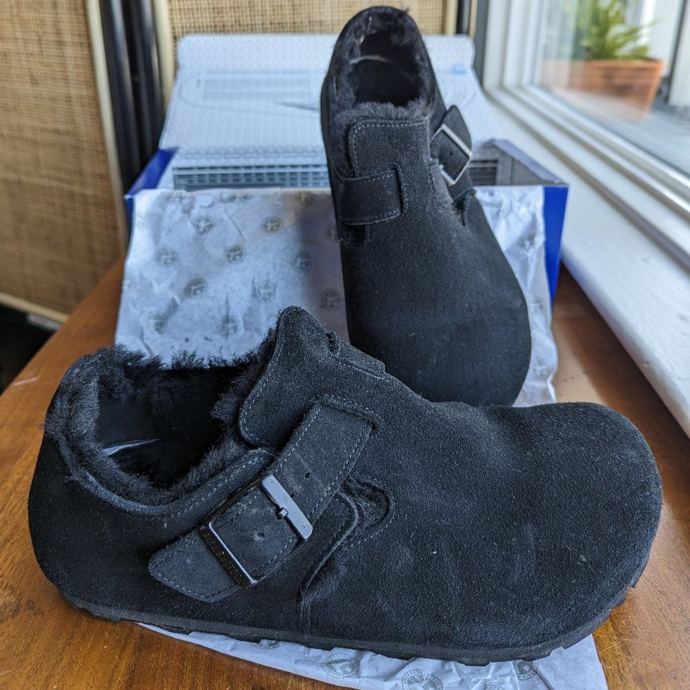 Birkenstock London Shearling 39 regular